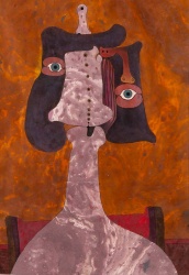 Desmond Morris  (b.1928) 'Expressive Figure' 1988